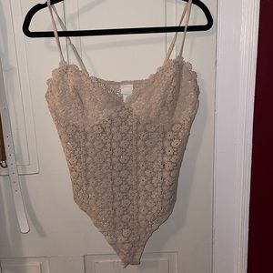 H&M lace body suit